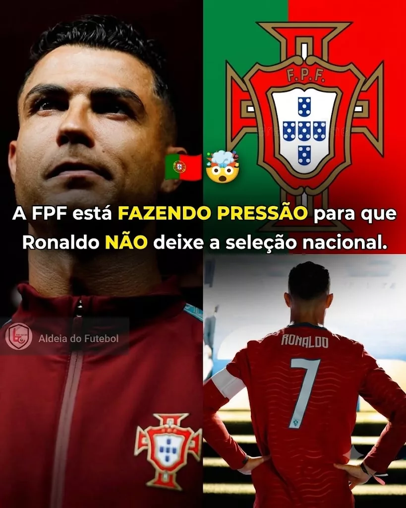 Cover Image for 🚨🔥 O futuro de Cristiano Ronaldo domina Portugal: Federação procura preparar-se para um eventual adeus, enquanto o impacto de CR7 continua incomparável