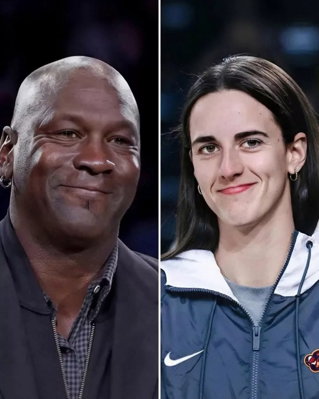 Cover Image for SHOCKING GIFT: MICHAEL JORDAN SECRETLY SENDS CAITLIN CLARK HIS FIRST GAME SHOES WITH A POWERFUL MESSAGE: ‘KEEP GOING WHERE I LEFT OFF.