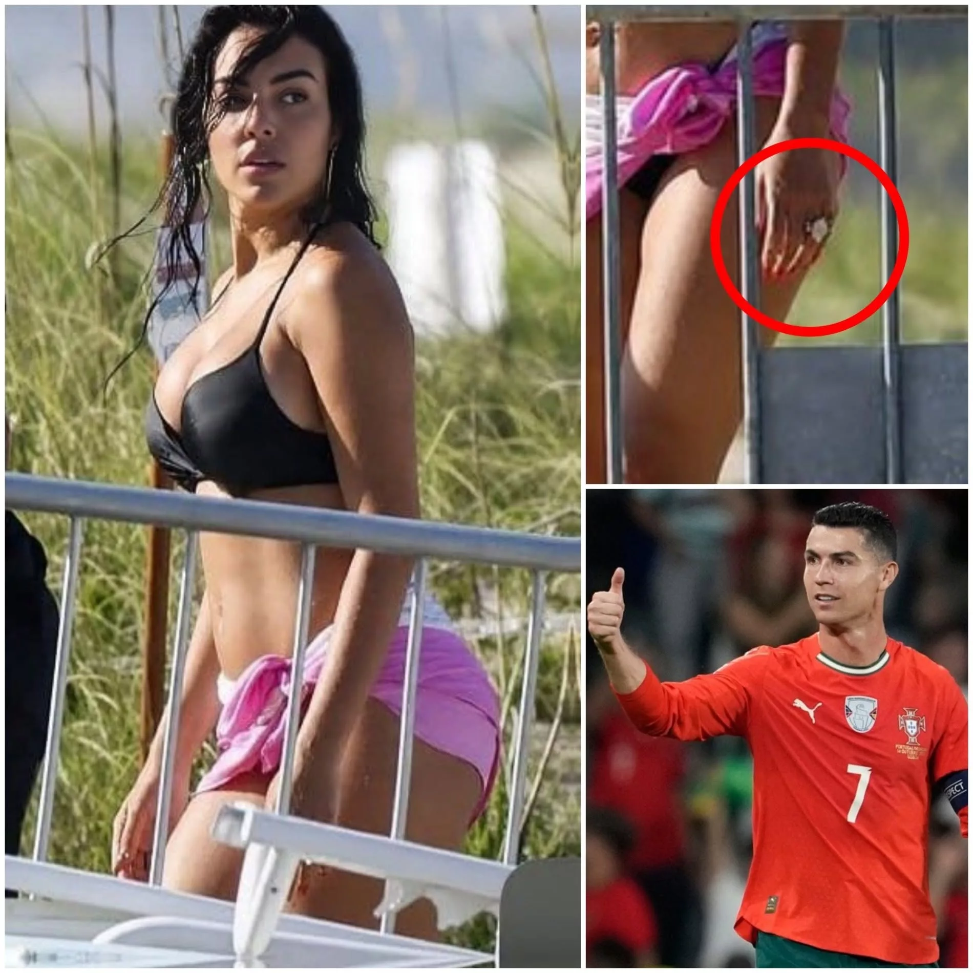 Cover Image for Georgina Rodríguez brilha em Miami enquanto Cristiano luta no Mundial: o luxo, o amor e o anel de sonho
