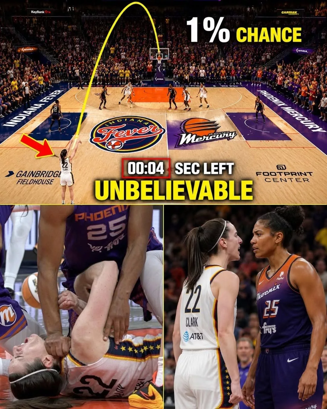 Cover Image for The replay showed Alyssa Thomas making contact… then stepping over Clark. Play continued with no foul called, leaving Clark on the ground as frustration boiled over.  Ảnh hiện tại  The moment happened fast during a heated matchup, but the aftermath has been slow-motion drama for days. As Clark stayed down, her teammates immediately looked toward the officials. The crowd’s reaction grew louder with every passing second. What looked like a clear collision to many went unpunished in real time — and that decision has now sparked one of the biggest referee debates of the WNBA season.    Fans have been dissecting every angle frame by frame. Some point to the initial contact as obvious missed foul territory. Others argue Thomas’s movement afterward made the play look worse than it actually was at full speed. The officials’ positioning during the sequence has also come under heavy scrutiny.  The reaction around Clark made the moment impossible to ignore. Teammates visibly upset, coaches gesturing, and the arena buzzing with disbelief — it all added fuel to an already intense rivalry.    This isn’t the first physical incident involving Caitlin Clark this season, but the timing and visibility have pushed the conversation to a new level. Player safety, officiating consistency, and star treatment are all being hotly debated across social media and sports shows.  The league has remained quiet so far, but the pressure is building. With Clark being the face of the WNBA’s massive growth, every controversial no-call is under a microscope.  What do you think really happened?  Was it a missed foul or just hard basketball? Should the officials have stopped play immediately?  Comment below with your take — this clip is dividing fans like never before. 🔥