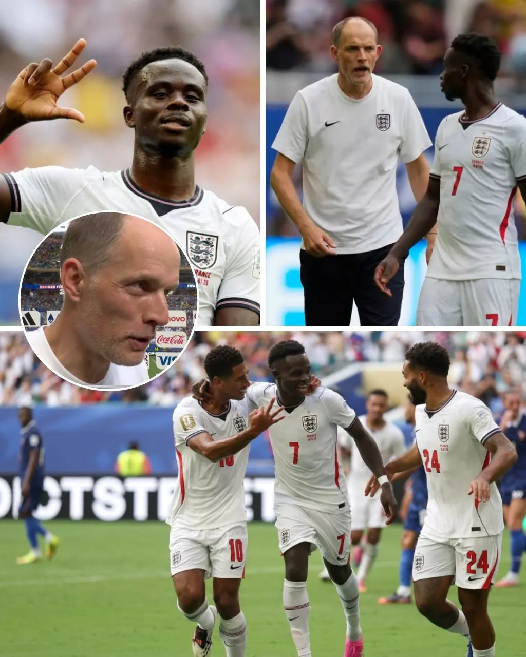 Cover Image for 🚨 THOMAS TUCHEL’S SURPRISING ADMISSION ABOUT BUKAYO SAKA SPARKS DEBATE AFTER ENGLAND’S WORLD CUP TRIUMPH