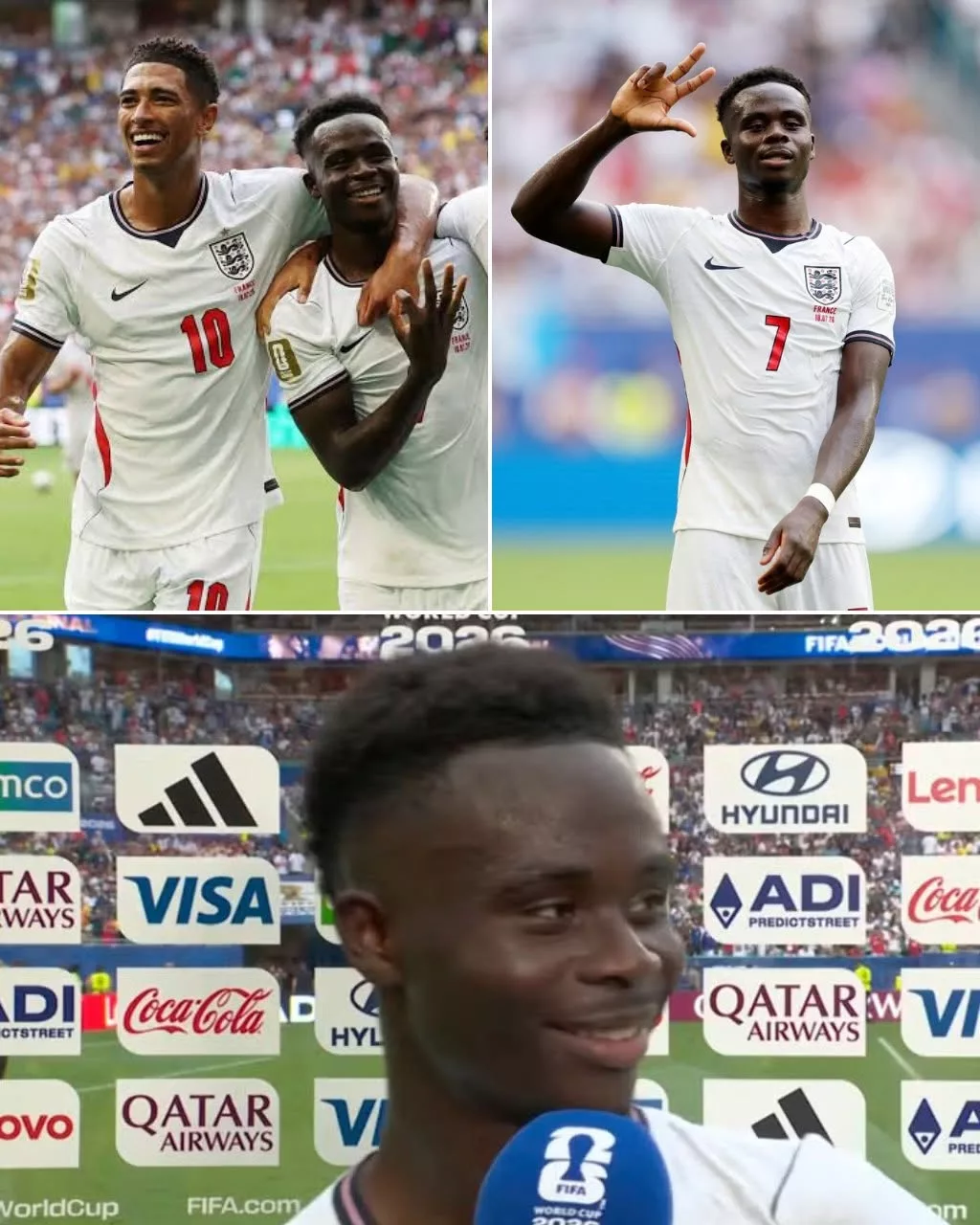 Cover Image for 🏴 BUKAYO SAKA FELL SILENT BEFORE WALKING AWAY FROM HIS BBC INTERVIEW—A QUIET MOMENT THAT SAID MORE THAN ANY WORDS COULD
