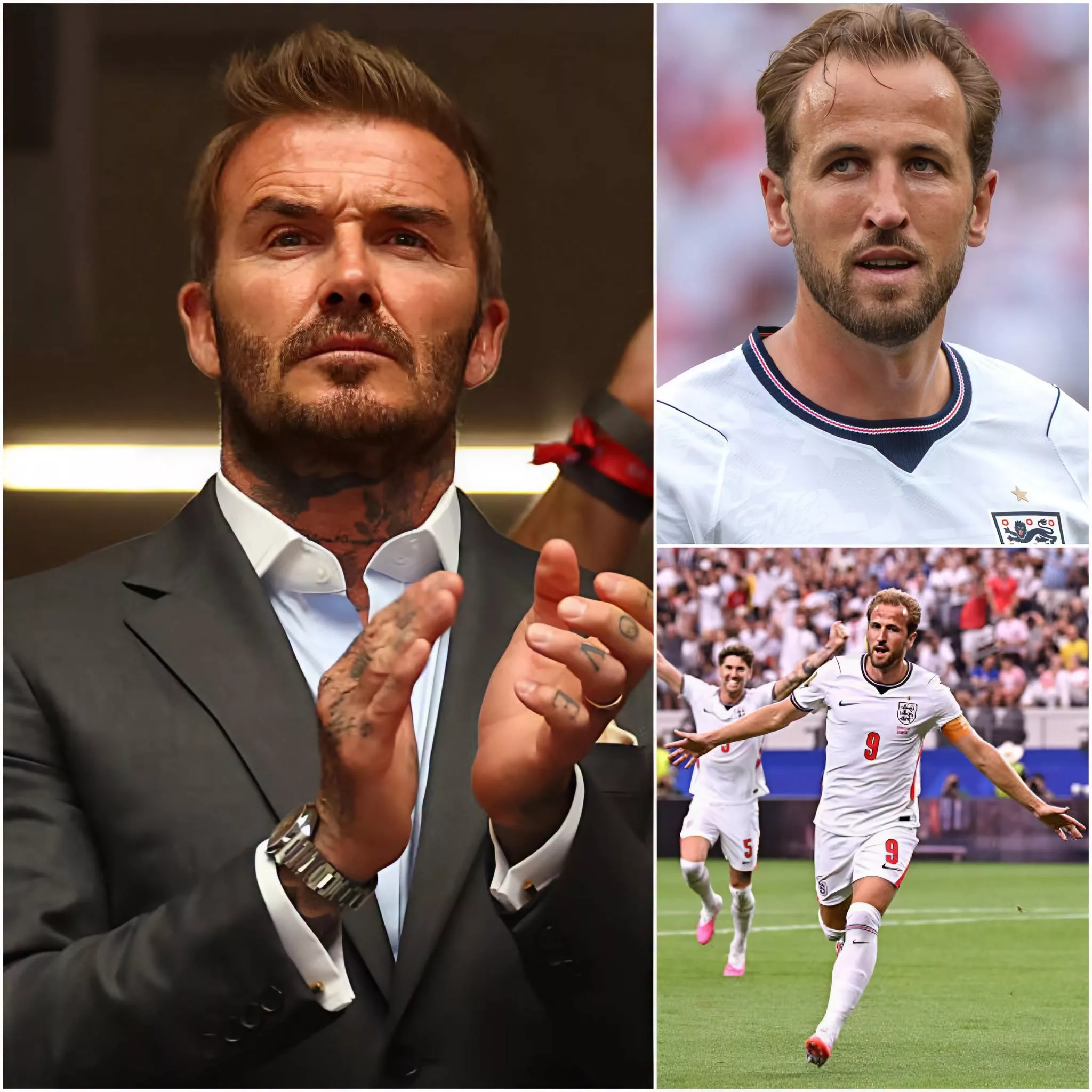 Cover Image for 🔴 20 MINUTES AGO: Football legend David Beckham broke his silence with a powerful statement in support of Harry Kane