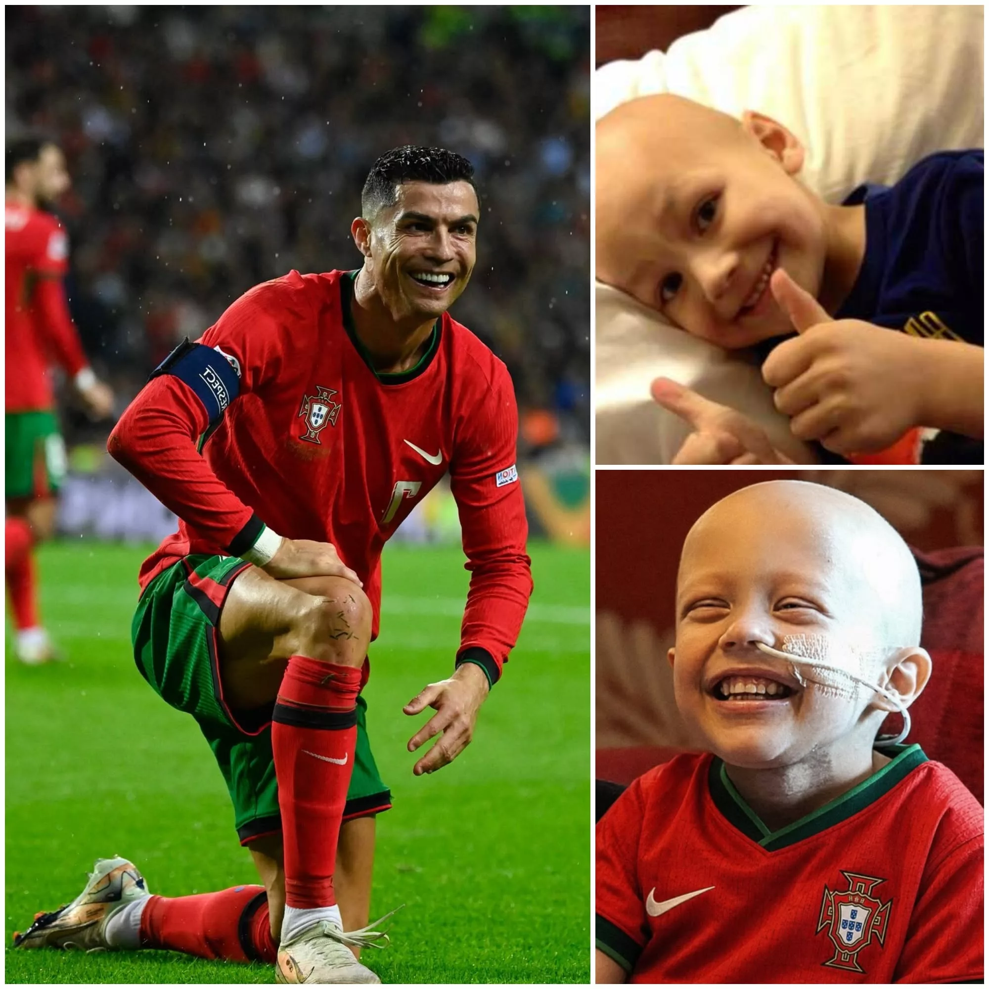 Cover Image for UMA HISTÓRIA DE EMOÇÃO: CRISTIANO RONALDO E O ÚLTIMO DESEJO DE UMA MENINA DE 9 ANOS
