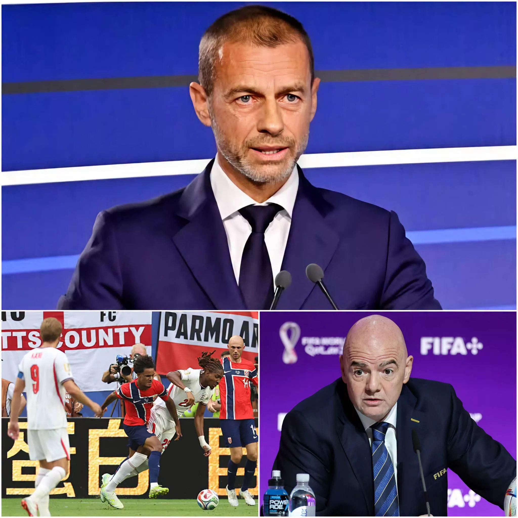 Cover Image for 🔥💥 “I WILL CLEAN UP THIS SYSTEM NO MATTER THE COST!” The UEFA President breaks his silence and openly challenges the forces operating behind the scenes! 👁️🗨️ Facing the chaos caused by serious threats, UEFA’s top official in Nyon has spoken out with unprecedentedly strong statements.