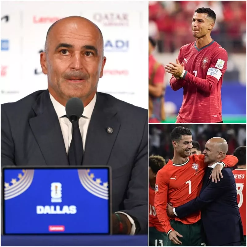 Cover Image for 🚨 “CHEGA DE ATAQUES!” — ROBERTO MARTÍNEZ DEFENDE CRISTIANO RONALDO APÓS ELIMINAÇÃO DE PORTUGAL E ABALA O MUNDO DO FUTEBOL 🇵🇹🔥