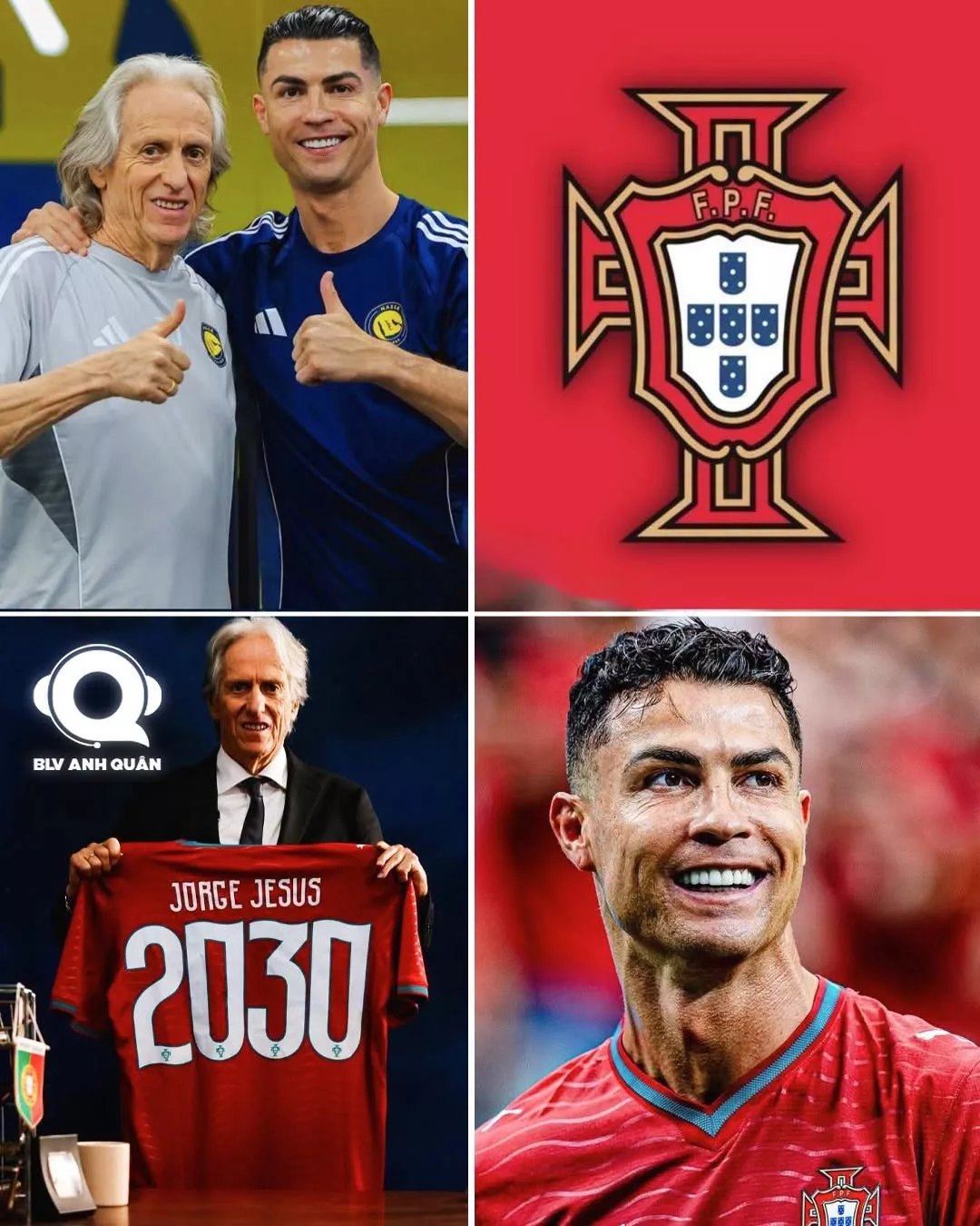 Cover Image for 🚨🔥 JORGE JESUS QUEBRA O SILÊNCIO E REFORÇA A CONFIANÇA EM CRISTIANO RONALDO: “CONTINUA A SER FUNDAMENTAL PARA PORTUGAL”