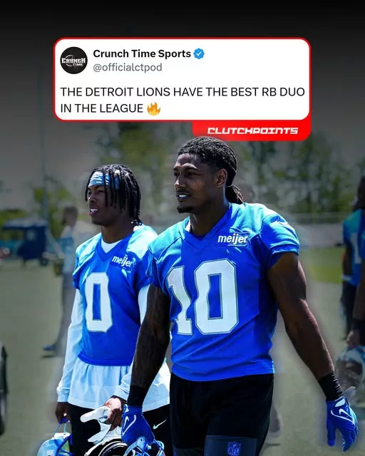 Cover Image for 🦁🔥 Imagine this backfield: Jahmyr Gibbs and Isiah Pacheco in the same Lions offense. One brings elite speed, game-breaking explosiveness, and home-run ability. The other runs with relentless power, physicality, and nonstop intensity. Together, they’d give Detroit one of the most dangerous one-two punches in the NFL—capable of wearing down defenses while breaking explosive plays at any moment. While this is only a hypothetical scenario, it’s hard not to wonder how unstoppable the Lions’ offense could become with two dynamic playmakers sharing the workload behind one of the league’s best offensive lines. 👇 Would Gibbs and Pacheco be the NFL’s best running back duo if they ever teamed up in Detroit?
