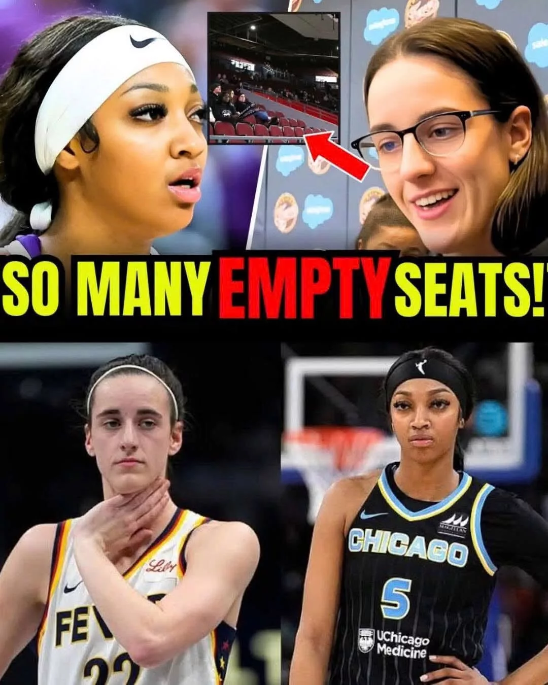 Cover Image for 🔥 WNBA BOX OFFICE SLAUGHTER: Caitlin Clark Sells Out Arena in 20 Minutes With $5,000 Courtside Tickets