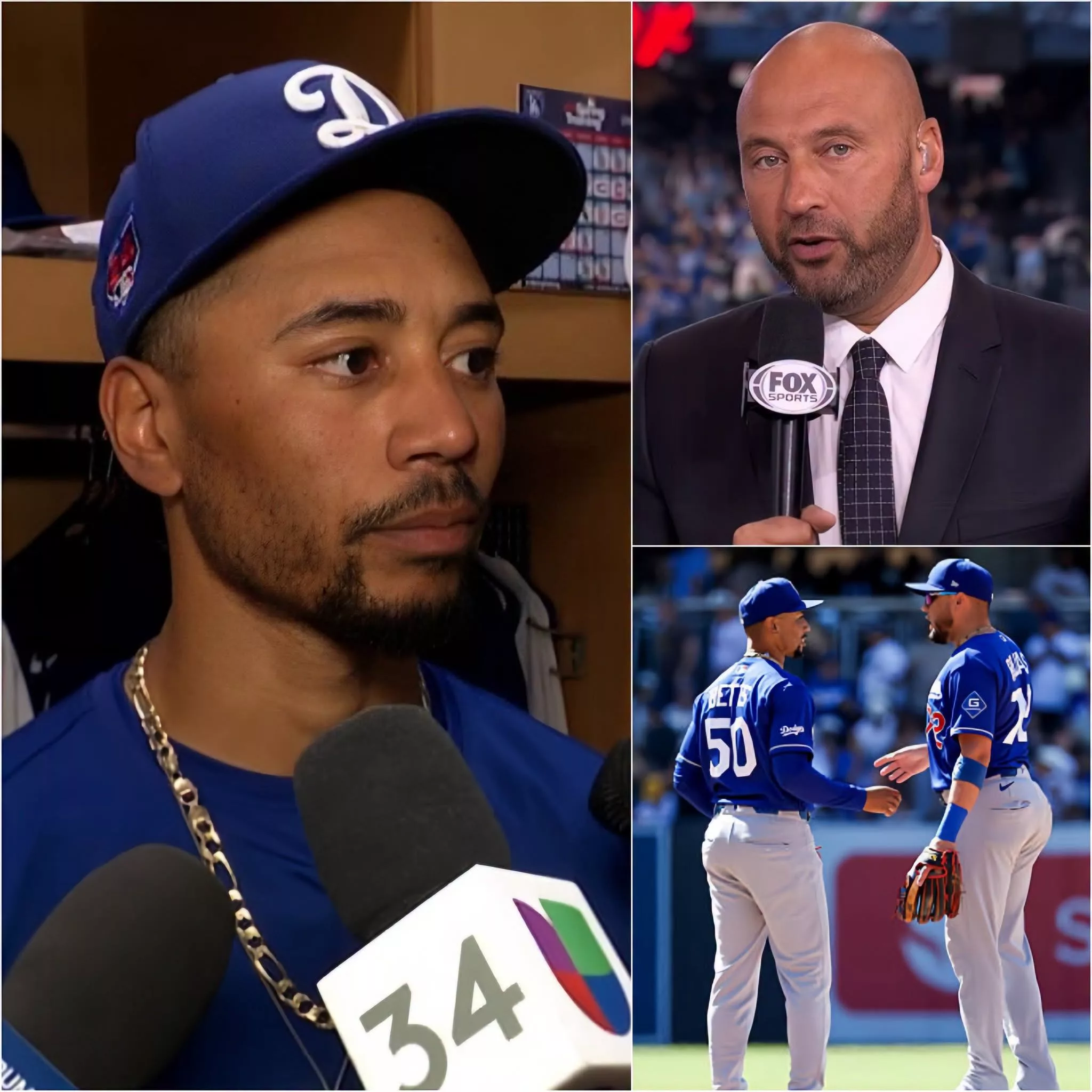 Cover Image for “THE LOS ANGELES DODGERS DID NOT DESERVE TO WIN THIS GAME!” Baseball legend Derek Jeter sparked controversy after mocking the Dodgers following their 9–3 victory over the Athletics.