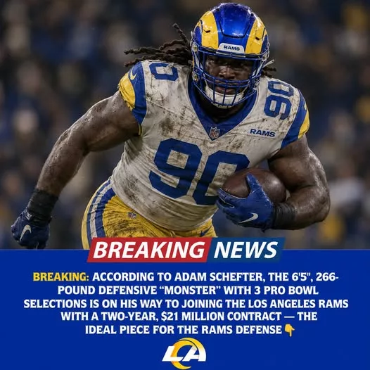 Cover Image for 🚨 BREAKING: Just 12 hours after being released by the Detroit Lions, one of the top offensive tackles from the 2025 NFL season has reportedly shocked the football world with a stunning decision. 😳 According to reports, the star lineman turned down a $60 million offer from the Miami Dolphins and instead agreed to a deal worth $50 million with the Los Angeles Rams. Why would a player walk away from an extra $10 million? 💰➡️🐏 Many around the league believe this move is about far more than money. Championship aspirations, organizational culture, and the chance to compete alongside one of the NFL’s most exciting rosters may have played a major role in the decision. Who is the player behind this blockbuster move, and what convinced him to choose Los Angeles over a bigger payday? 👀👇🔥 #NFL #Rams #Lions #Dolphins #NFLNews