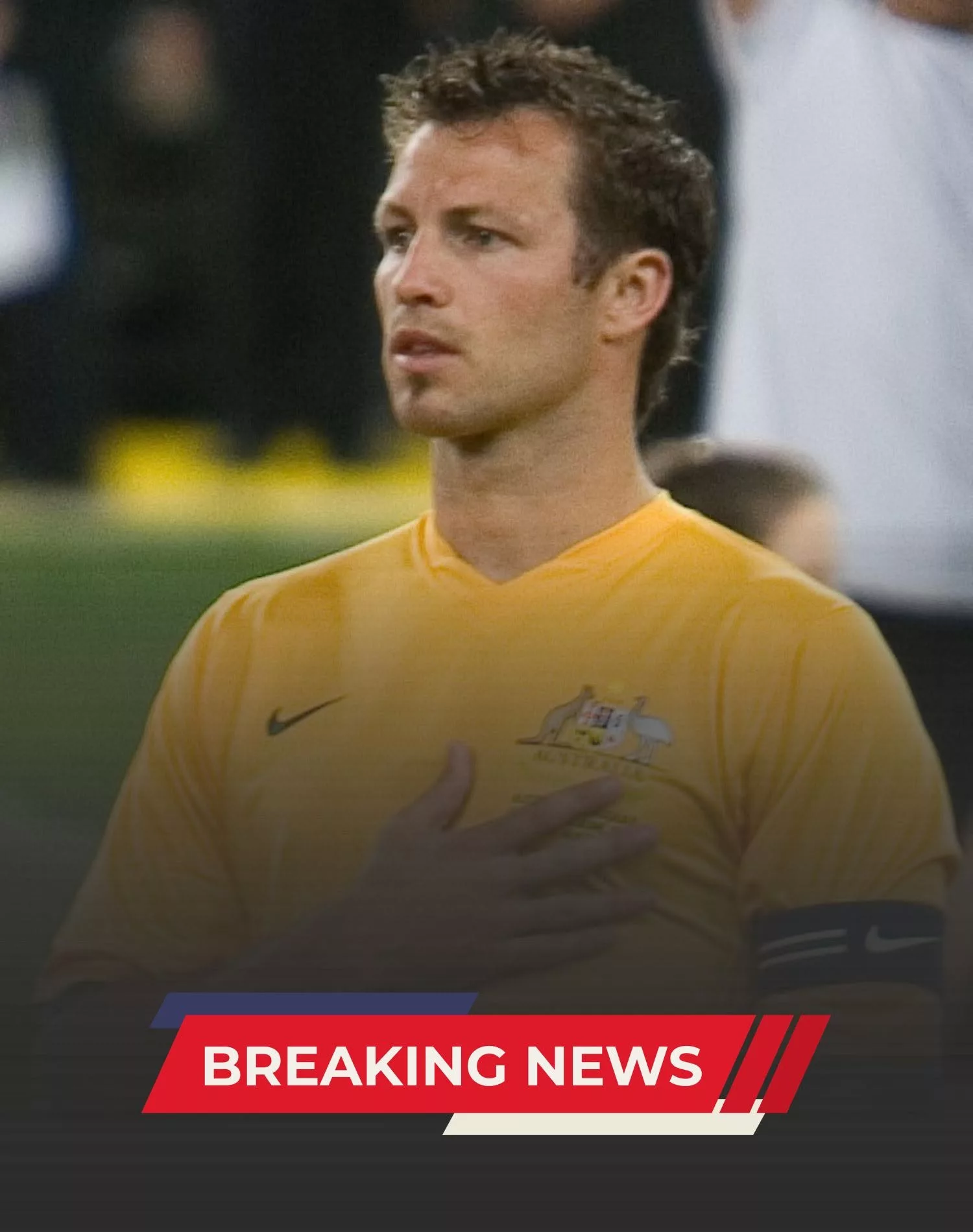 Cover Image for BREAKING: Former Australia National Football player is facing a prison sentence of up to decades behind bars after being charged with abusing his wife and child.