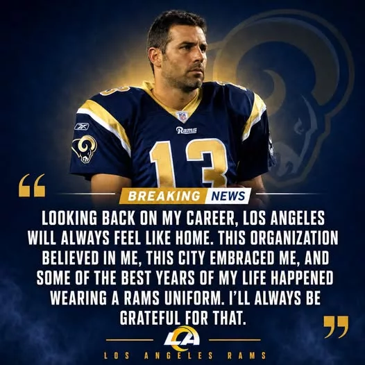 Cover Image for 💙 Some rivalries and championships fade with time—but respect between legends never does. Kurt Warner has reportedly shared a heartfelt message of support after news emerged that a beloved football icon had been diagnosed with ALS. The update has left fans across the NFL reflecting on the player’s remarkable legacy, as tributes continue to pour in from former teammates, opponents, and supporters. Moments like these remind us that football is bigger than wins and losses. They celebrate the people who inspired generations through their courage, dedication, and love for the game. Who is the legendary figure receiving an outpouring of support, and why has this story touched so many across the football world? 💙