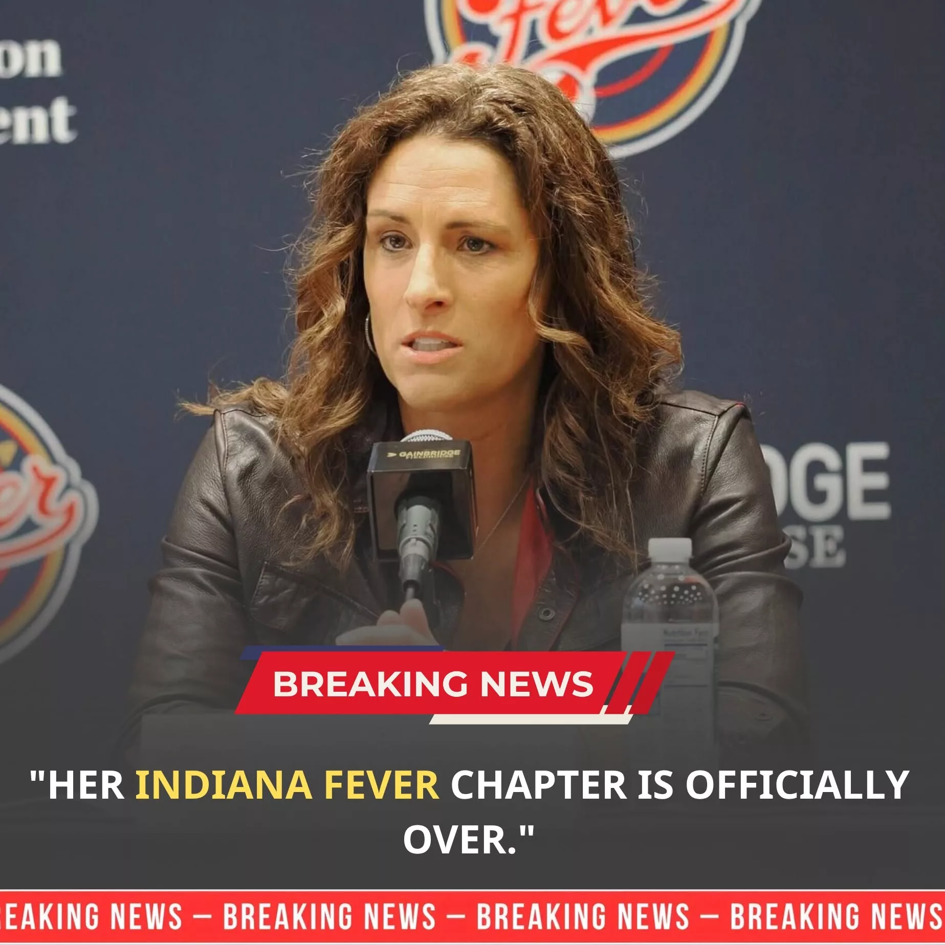 Cover Image for BREAKING: “Her Indiana Fever chapter is officially over.”