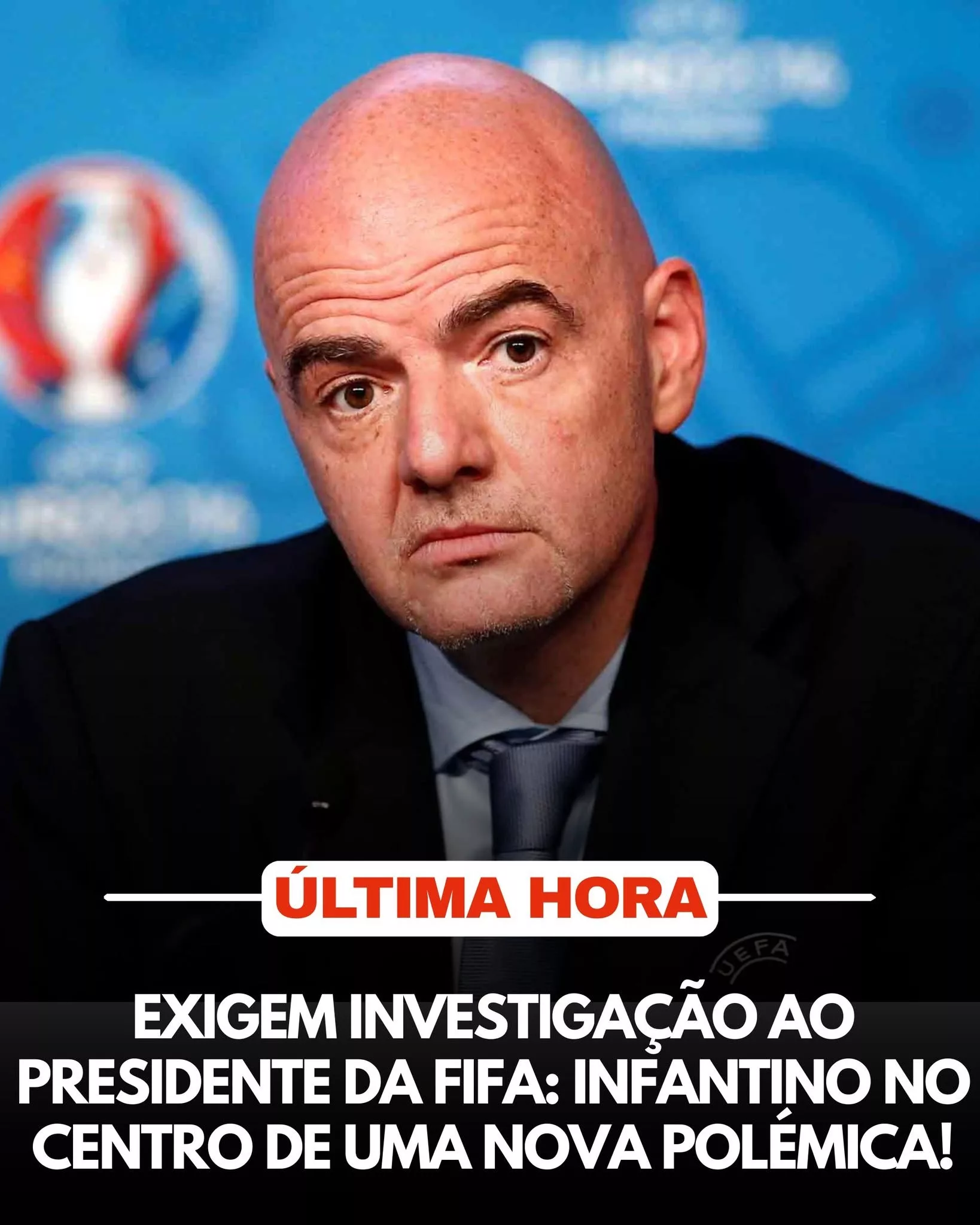 Cover Image for PRESIDENTE DA FIFA É ALVO DE PRESSÃO: Eurodeputados pedem investigação sobre alegada interferência de Gianni Infantino no caso Balogun