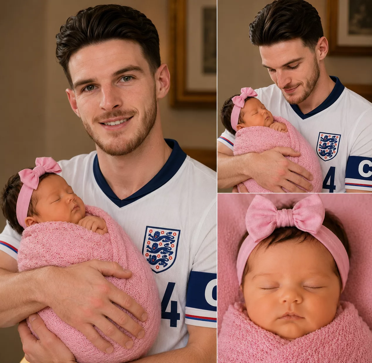 Cover Image for 🚨 IF DECLAN RICE WELCOMED ANOTHER CHILD, IT WOULD BE A MOMENT OF PURE JOY FOR FANS EVERYWHERE ❤️