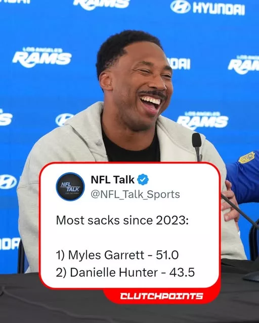 Cover Image for 🐏 What if Myles Garrett suited up for the Rams? Imagine the NFL’s most feared pass rusher joining Los Angeles and becoming the centerpiece of Chris Shula’s defense. While there’s no indication such a move is happening, it’s a scenario that has fans dreaming about what the Rams’ defense could look like with Garrett collapsing pockets, demanding constant double teams, and creating opportunities for everyone around him. Could a player of Garrett’s caliber transform Los Angeles into one of the league’s most dominant defensive units overnight? It’s an exciting hypothetical—and one that would instantly reshape the NFC landscape. 👇 If this blockbuster ever became reality, would the Rams become Super Bowl favorites?