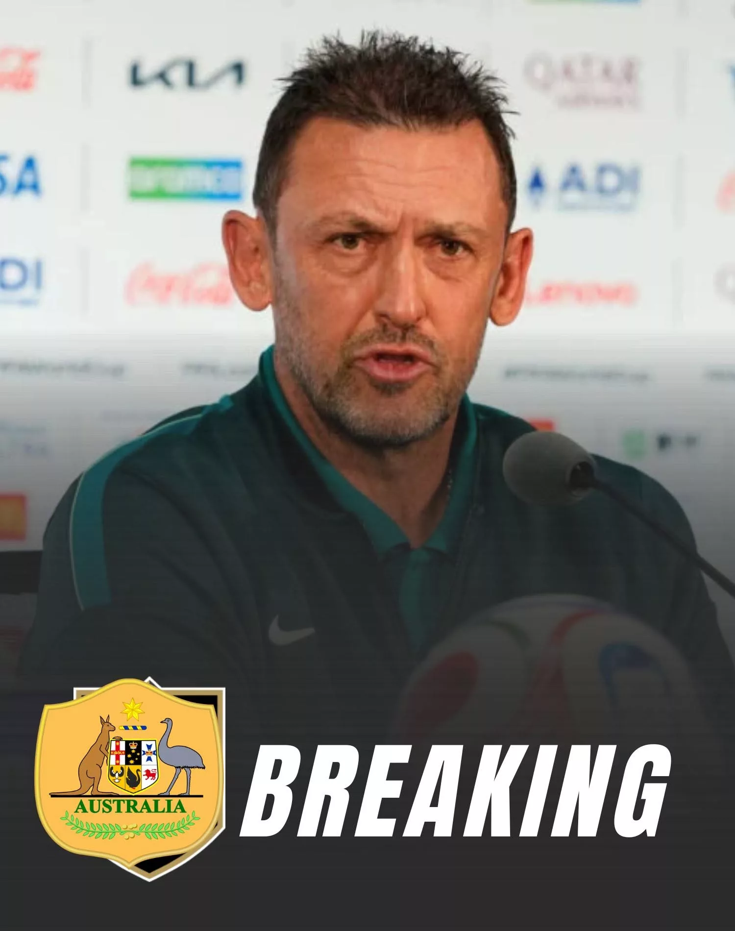 Cover Image for FAREWELL, HEAD COACH TONY POPOVIC: AUSTRALIA NATIONAL FOOTBALL TEAM PARTS WAYS WITH THE EXPERIENCED MANAGER AFTER A DEFINING CHAPTER
