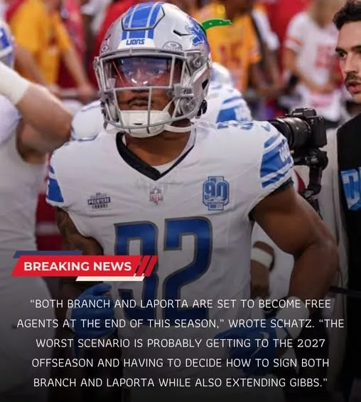 Cover Image for 🦁 The Lions have a big decision to make—and it revolves around Brian Branch.  After emerging as one of the NFL’s most versatile and impactful defensive backs, Brian Branch has become a cornerstone of Detroit’s defense. But with his value skyrocketing, the Lions now face a complicated question about his long-term future. Whether it’s his role in the secondary, a potential contract extension, or balancing the salary cap, every option comes with significant implications.  Detroit knows Branch is too valuable to lose, but keeping a championship-caliber roster together is never easy in today’s NFL.  👇 What should the Lions do? Lock him up as soon as possible, or take a wait-and-see approach?
