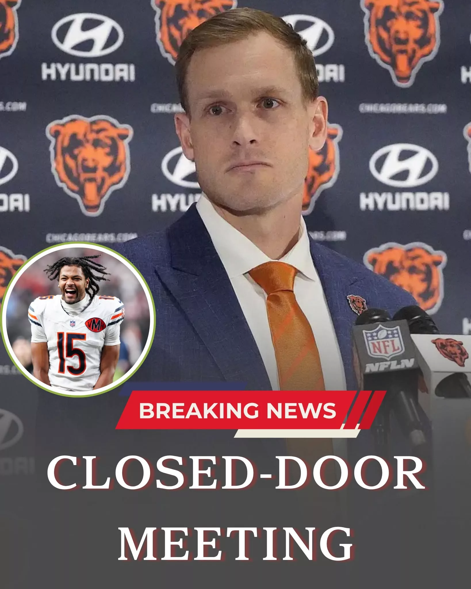 Cover Image for BREAKING: “BOMBSHELL” IN CHICAGO – CHICAGO BEARS SEND SHOCKWAVES THROUGH THE NFL!