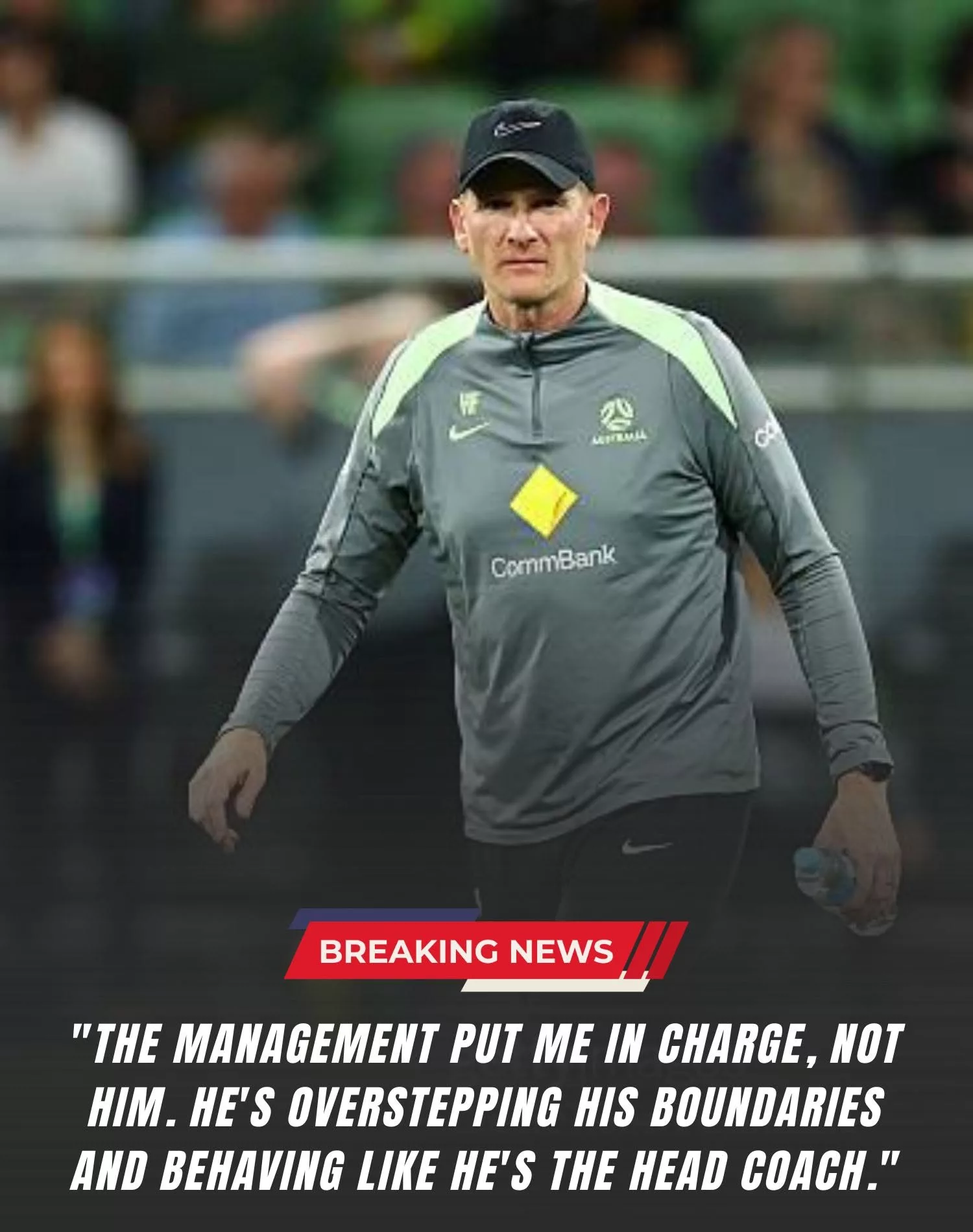 Cover Image for BREAKING NEWS 🔥🔥 : Australia National Football Team assistant coach Hayden Foxe has publicly called out a star player for abuse of power! Hayden Foxe laid bare the dressing room concerns, where personal privileges were allegedly put ahead of team discipline and club standards.