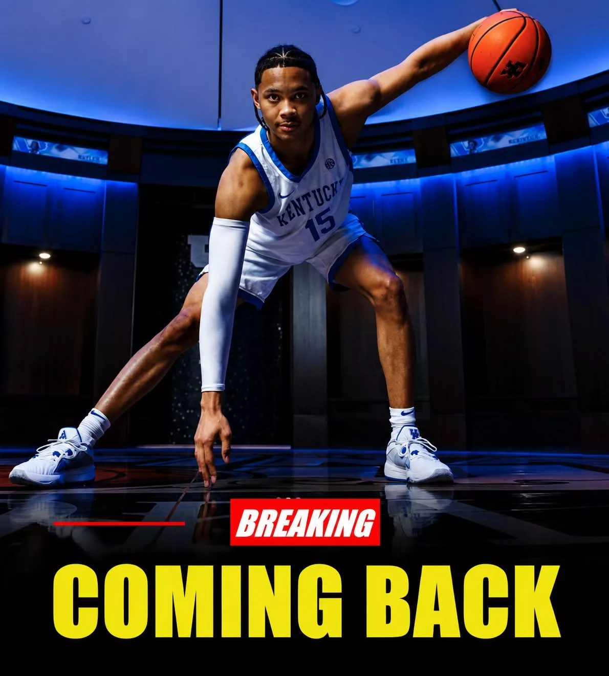 Cover Image for SHOCKING LEXINGTON NEWS: A former Kentucky Wildcats men’s basketball star who once created unforgettable moments at Rupp Arena