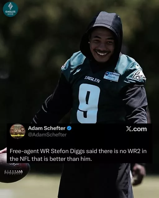 Cover Image for 🦅😏 That’s a bold take—but Eagles fans are already dreaming big about Makai Lemon. Even before taking an NFL snap, the rookie has generated enormous excitement with his polished route running, explosiveness, and playmaking ability. Some fans are so confident in his potential that they’re already putting him in conversations with established veterans like Stefon Diggs. Is it an overreaction? Maybe. But every star enters the league with believers who see greatness before everyone else does. The real answer will come once the games begin. 👇 Is the Makai Lemon hype justified, or does he still have to prove himself before being compared to elite NFL receivers like Stefon Diggs?