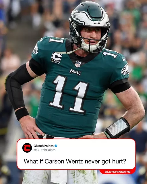 Cover Image for 🦅💭 One of the biggest “what ifs” in NFL history still sparks debate years later. Before suffering a season-ending injury in 2017, Carson Wentz was playing at an MVP level and had the Eagles looking like the NFL’s most complete team. While Philadelphia ultimately won the Super Bowl, fans still wonder how different Wentz’s career—and league history—might have been if he had stayed healthy. Would he have won MVP? Would the Eagles have built a dynasty around him? 👇 What’s your biggest NFL “what if”? Is Carson Wentz’s 2017 injury at the top of the list?