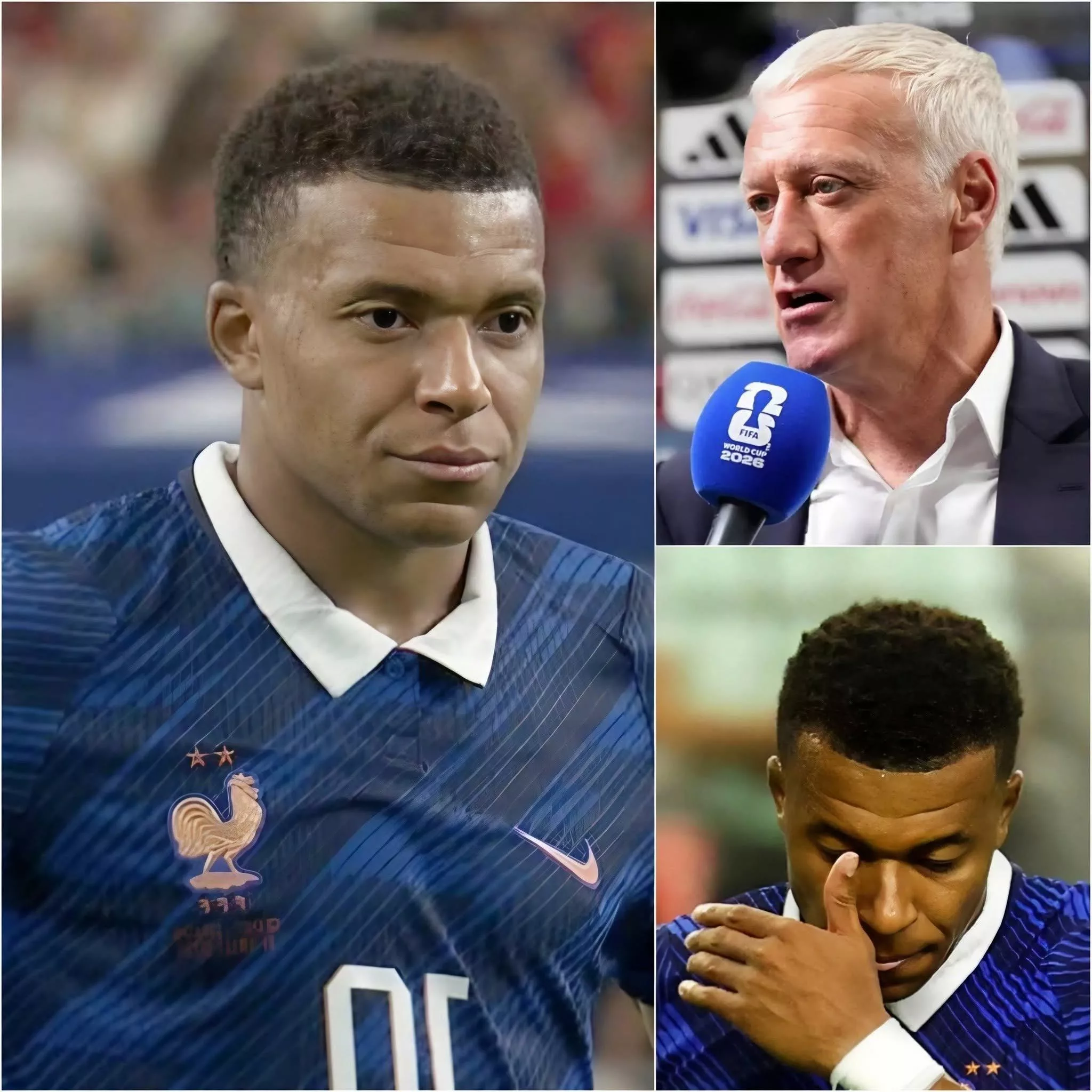 Cover Image for 🚨 INFORMATION CHOC IL Y A 4 MINUTES : Après la défaite 0-2 contre l’Espagne, Kylian Mbappé est sorti du silence et a pris l’entière responsabilité du résultat, présentant des excuses sincères à tous les supporters du football français.