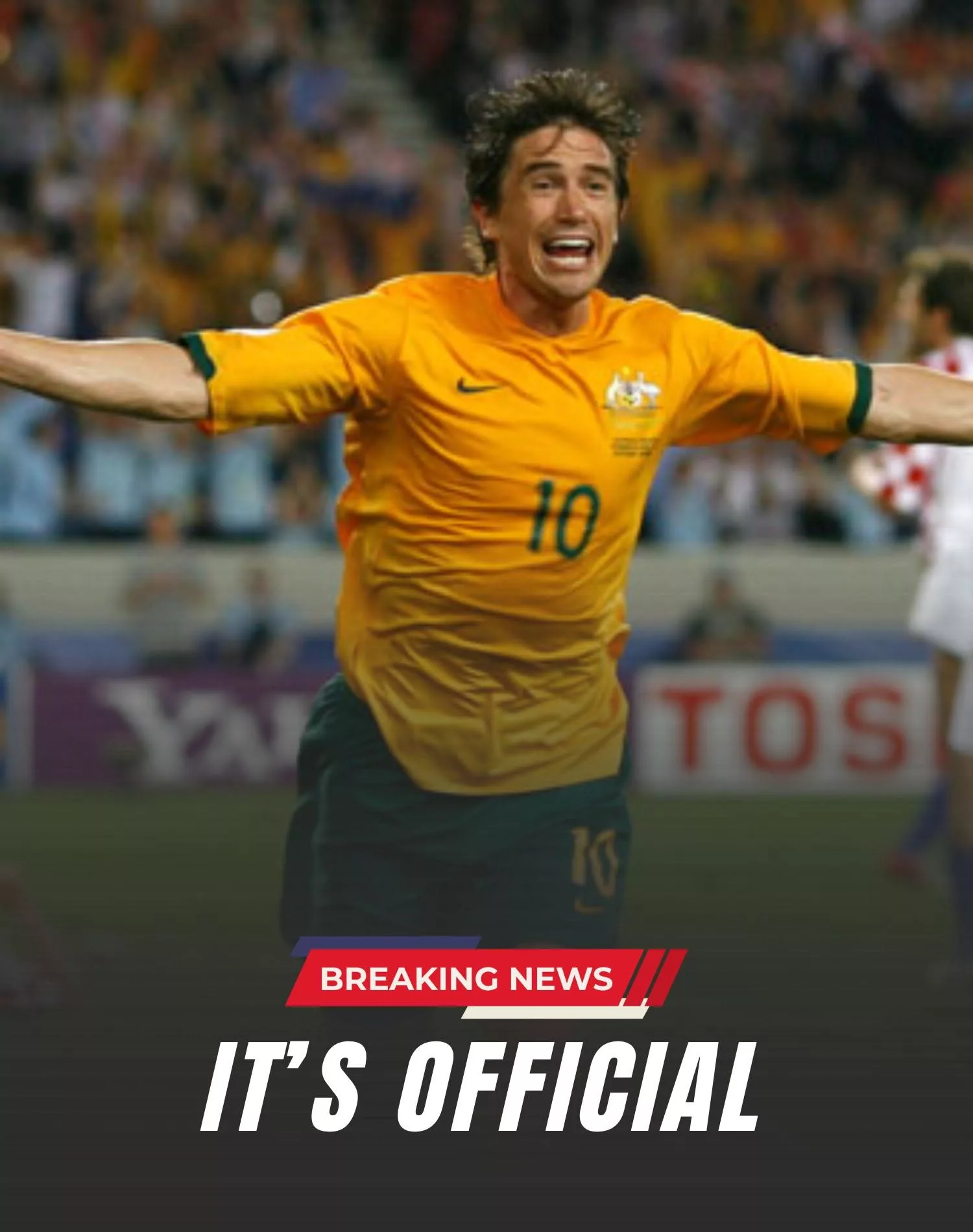 Cover Image for HE’S BACK WHERE HE BELONGS: An Australia National Football Team legend has agreed to return to the Socceroos in a fast-tracked long-term deal, taking on a major leadership role — and the entire Australian football world is shaking.