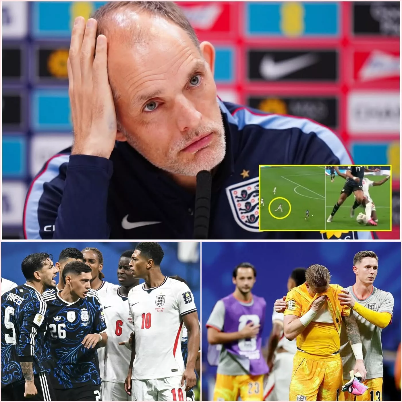 Cover Image for “IT’S OVER! THIS WAS THE LAST TIME YOU’LL EVER BE CALLED UP.” England manager Thomas Tuchel has reportedly permanently expelled one player from the England national team. Published on 2026-07-16
