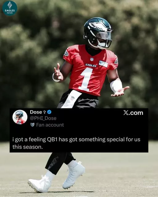 Cover Image for 🦅😤 Doubt Jalen Hurts at your own risk. After spending much of last season hearing criticism from analysts and fans alike, many believe Jalen Hurts is entering 2026 with something to prove. The Eagles quarterback has built a reputation for responding to doubt with results, and supporters are expecting a huge bounce-back campaign. If Hurts returns to his best, Philadelphia could once again have one of the most dangerous offenses in the NFL. 👇 Do you think Jalen Hurts is about to silence the critics with a monster season, or are the concerns about his play still justified?