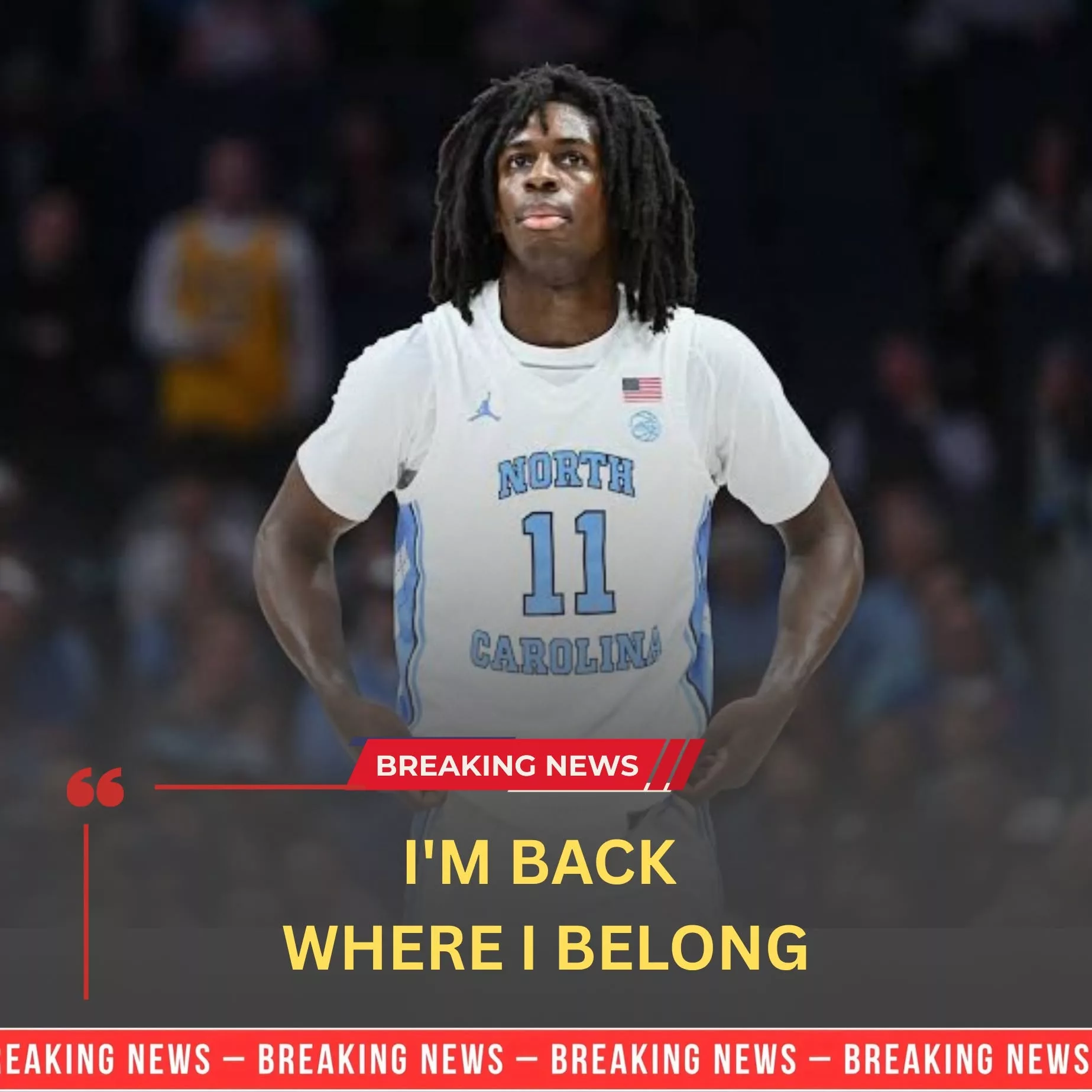 Cover Image for I’M BACK WHERE I BELONG: A former North Carolina Tar Heels basketball superstar has reportedly agreed to make a sensational return to the program in a fast-tracked long-term role—and the entire college basketball world is shaking.
