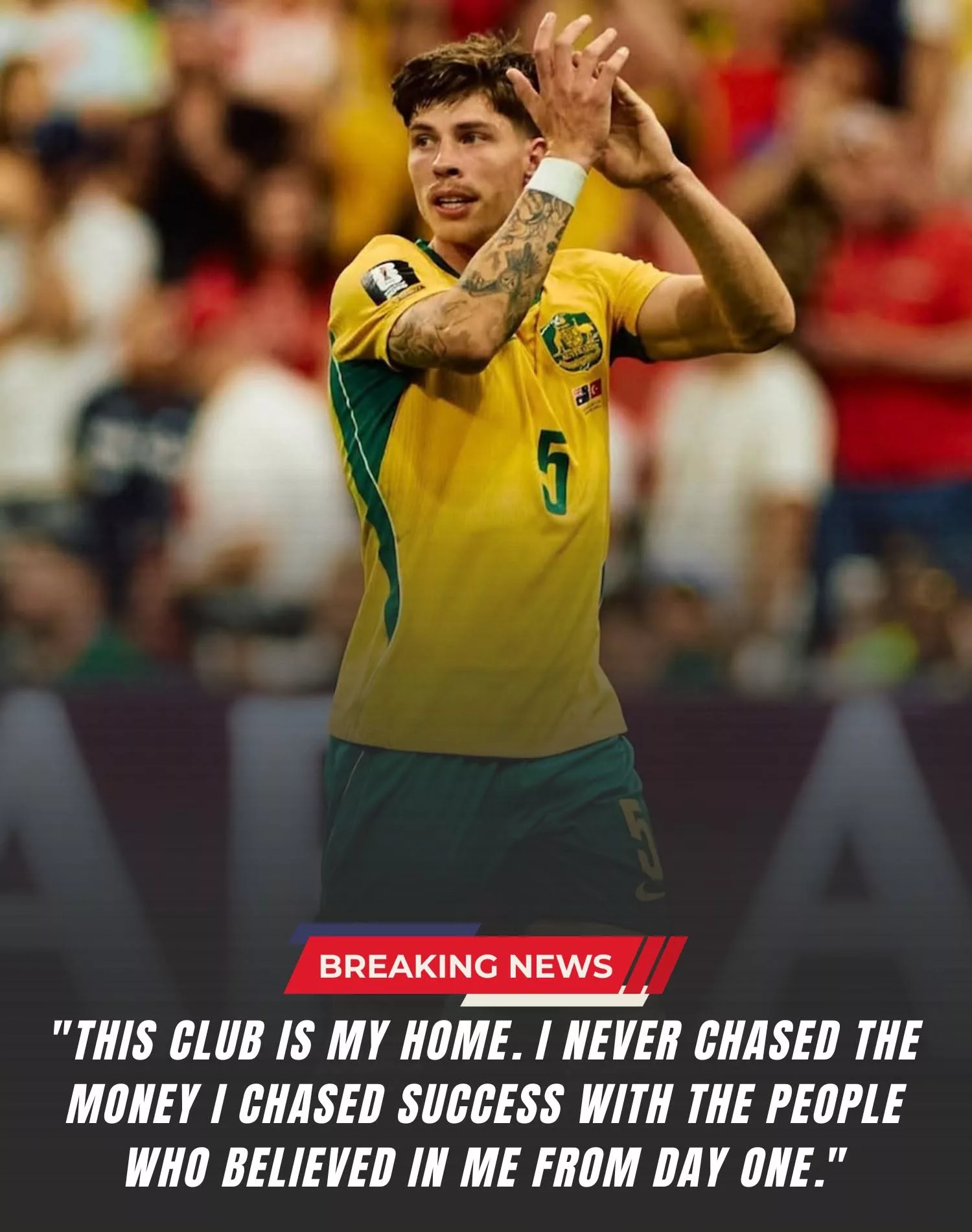 Cover Image for THE ENTIRE AUSTRALIAN FOOTBALL WORLD THOUGHT HE WAS LEAVING… BUT JORDAN BOS DID THE UNTHINKABLE.