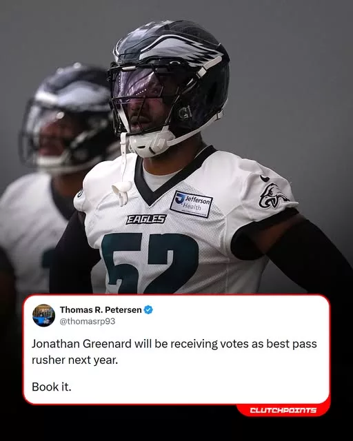 Cover Image for Jonathan Greenard could be the game-changing addition Philadelphia’s defense has been searching for. His combination of explosiveness, power, and relentless motor gives Vic Fangio another elite weapon to unleash off the edge. If Greenard returns to the dominant form that made him one of the NFL’s most disruptive pass rushers, opposing quarterbacks could be in for a long season. Surrounded by a talented defensive front, he’ll have every opportunity to create pressure, rack up sacks, and force game-changing plays. The biggest question isn’t whether Greenard has the talent—it’s whether this environment helps him reach another level. Could he be on the verge of rejoining the NFL’s elite edge rushers? Eagles fans have plenty of reasons to be excited. 🦅🔥