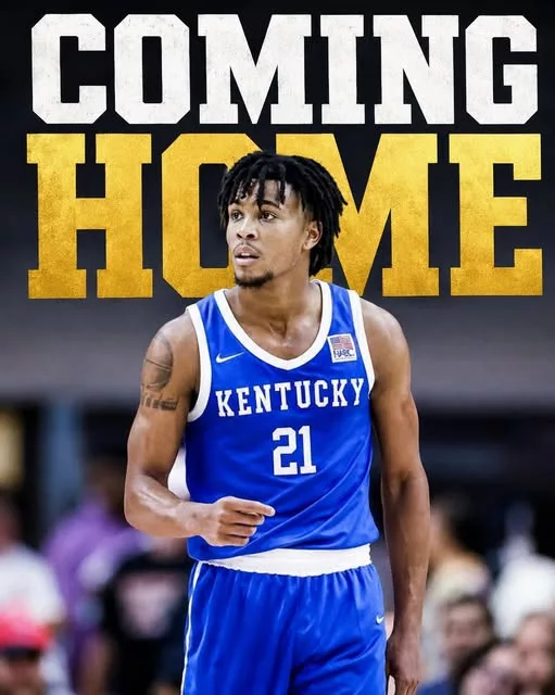 Cover Image for HE’S COMING HOME: The same former 5-star recruit who once electrified Rupp Arena in a Kentucky Wildcats uniform is eyeing a sensational return to Big Blue Nation through a blockbuster comeback — and the entire college basketball world is already trembling!