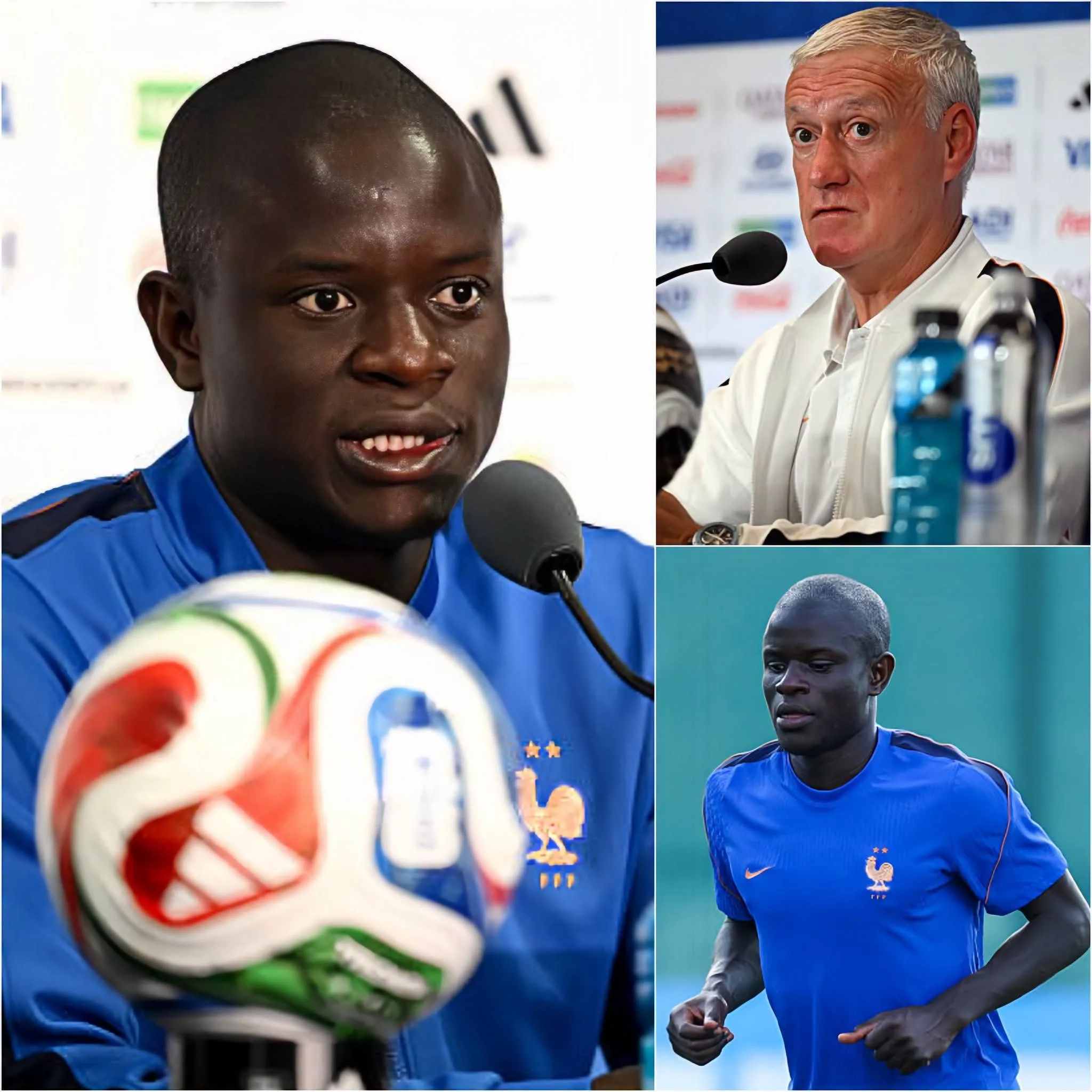 Cover Image for « IL M’A TRAITÉ COMME SI JE N’AVAIS PLUS MA PLACE EN ÉQUIPE DE FRANCE ! » N’Golo Kanté a créé la surprise en critiquant ouvertement l’ancien sélectionneur Didier Deschamps après la fin de la campagne de la Coupe du monde 2026