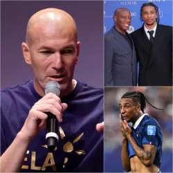 « LES BLEUS N’ONT PAS LEUR PLACE POUR UN JOUEUR COMME LUI ! » Le nouveau sélectionneur de l’équipe de France, Zinedine Zidane, a créé la surprise en déclarant qu’il ne convoquerait jamais