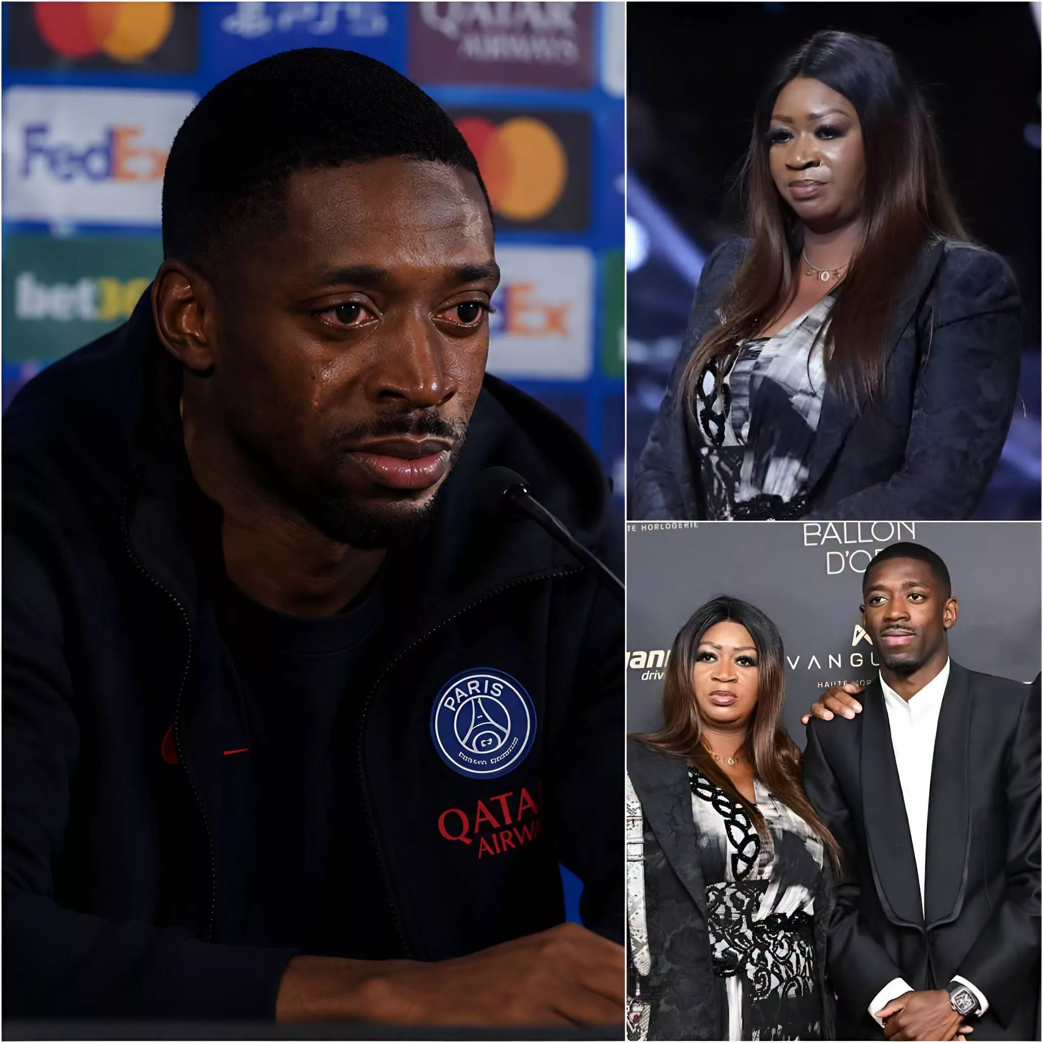 Cover Image for EN CE MOMENT À PARIS : « MON CŒUR EST COMPLÈTEMENT BRISÉ » — Ousmane Dembélé aurait annoncé que sa mère se trouverait actuellement…