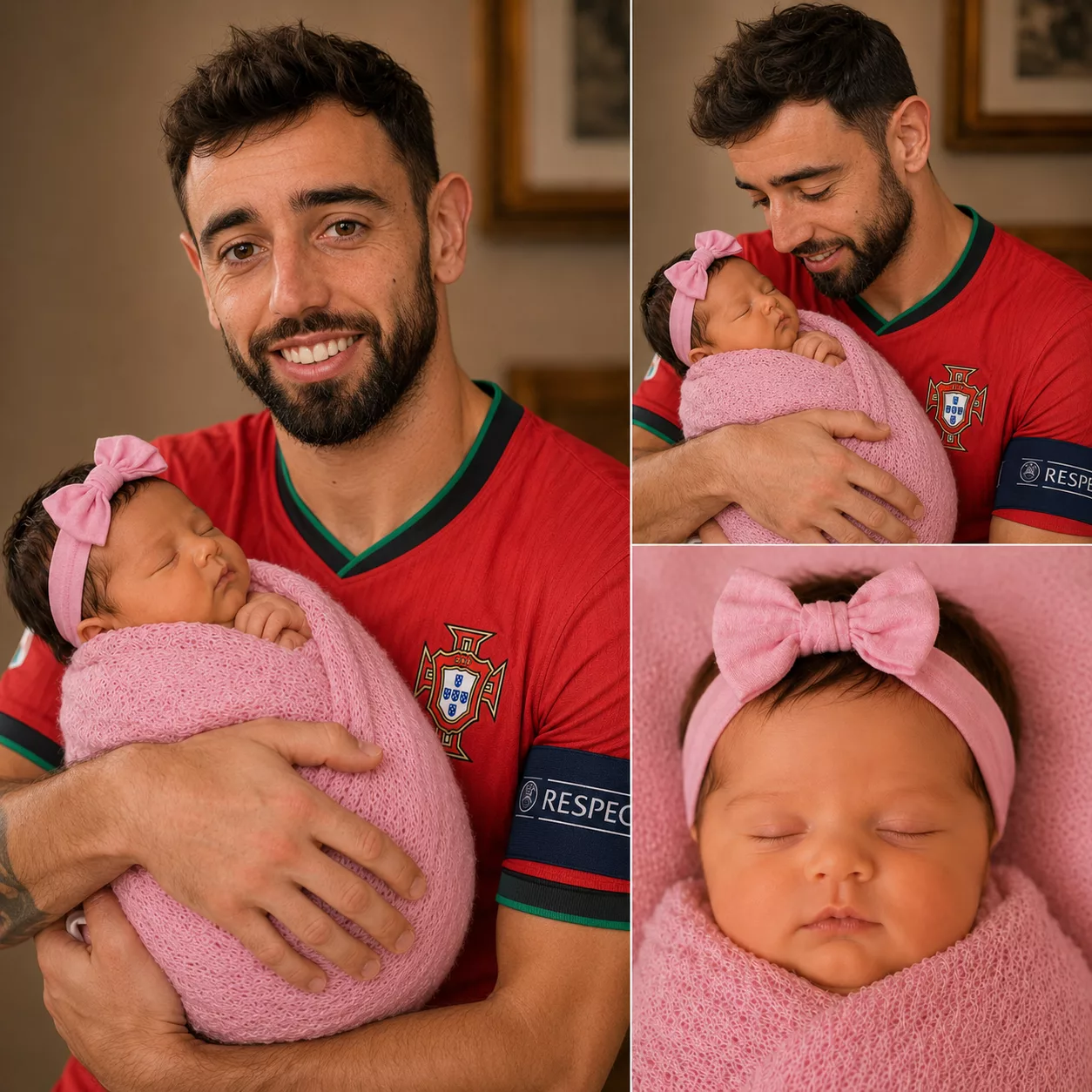 Cover Image for 🚨 BRUNO FERNANDES É PAI NOVAMENTE – E O NOME DO BEBÉ ESTÁ A DERRETER CORAÇÕES! 🚨