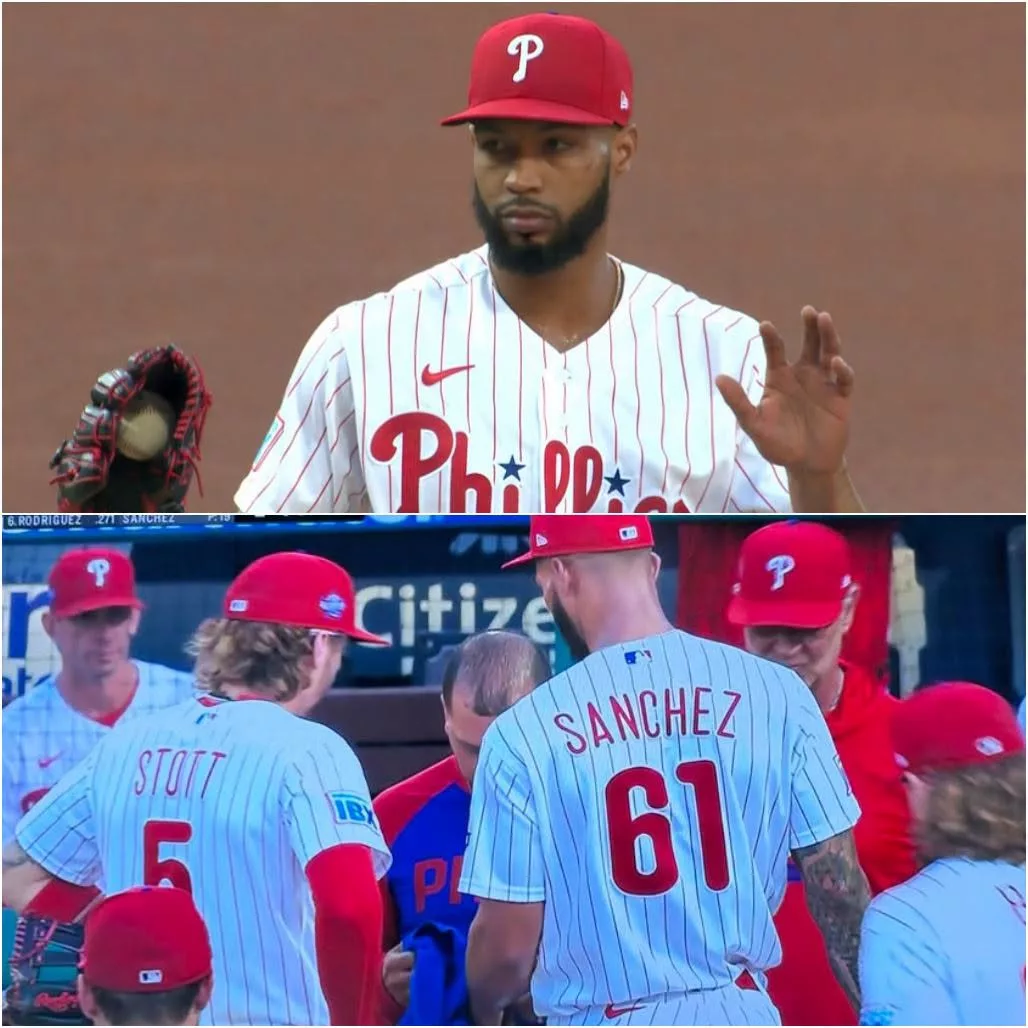 Cover Image for REDEMPTION MET: Sánchez Dominates as Phillies Blank Pirates 8-0 to Level Series .v1
