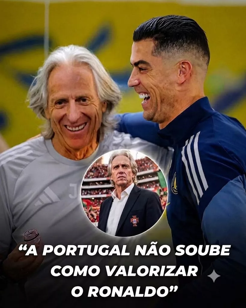 Cover Image for 🚨🔥 ÚLTIMA HORA: Alegada declaração atribuída a Jorge Jesus sobre Cristiano Ronaldo gera enorme debate em Portugal