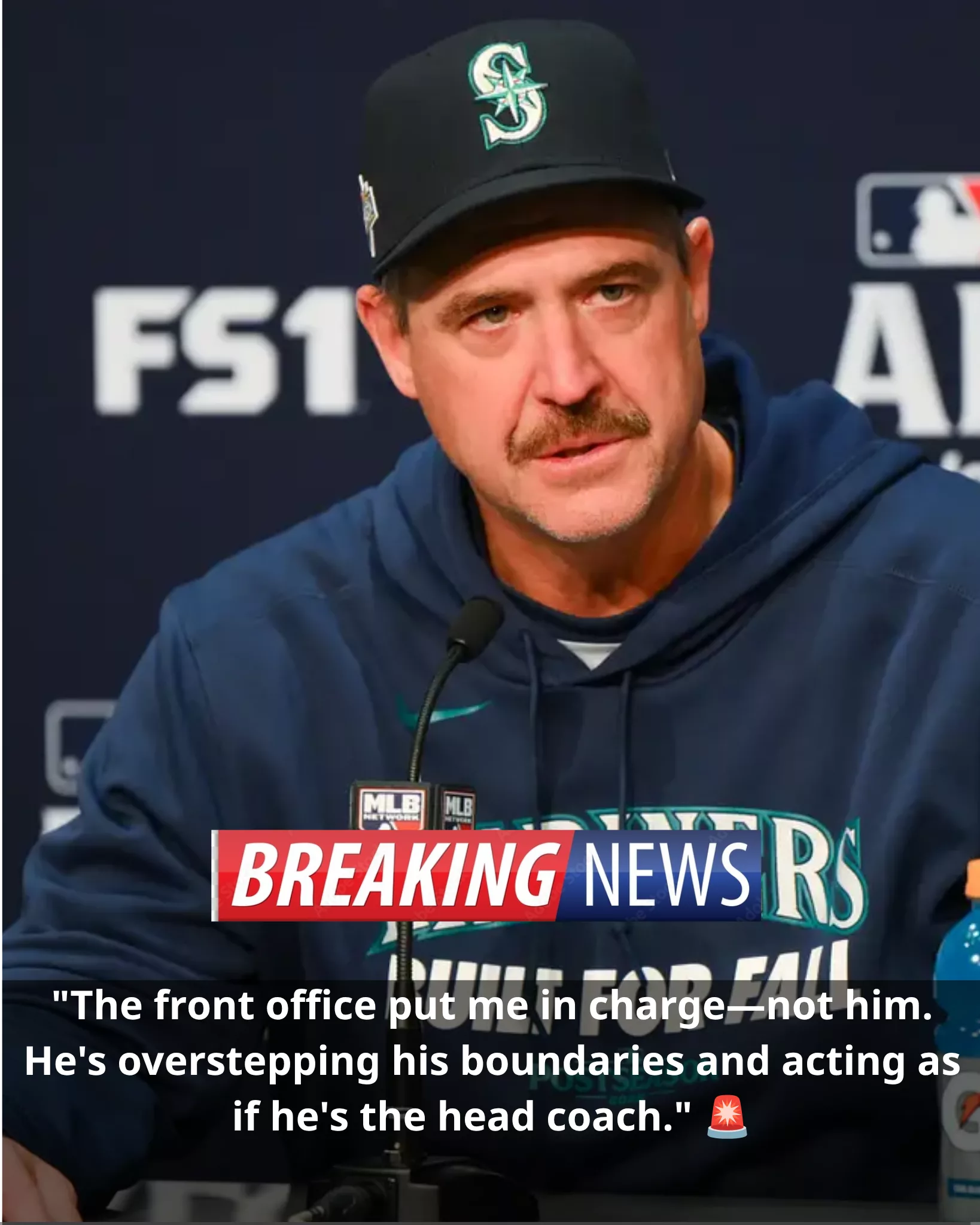 Cover Image for 🚨 BREAKING NEWS: Seattle Mariners Manager Dan Wilson Publicly Calls Out Star Player Over Alleged Abuse of Power