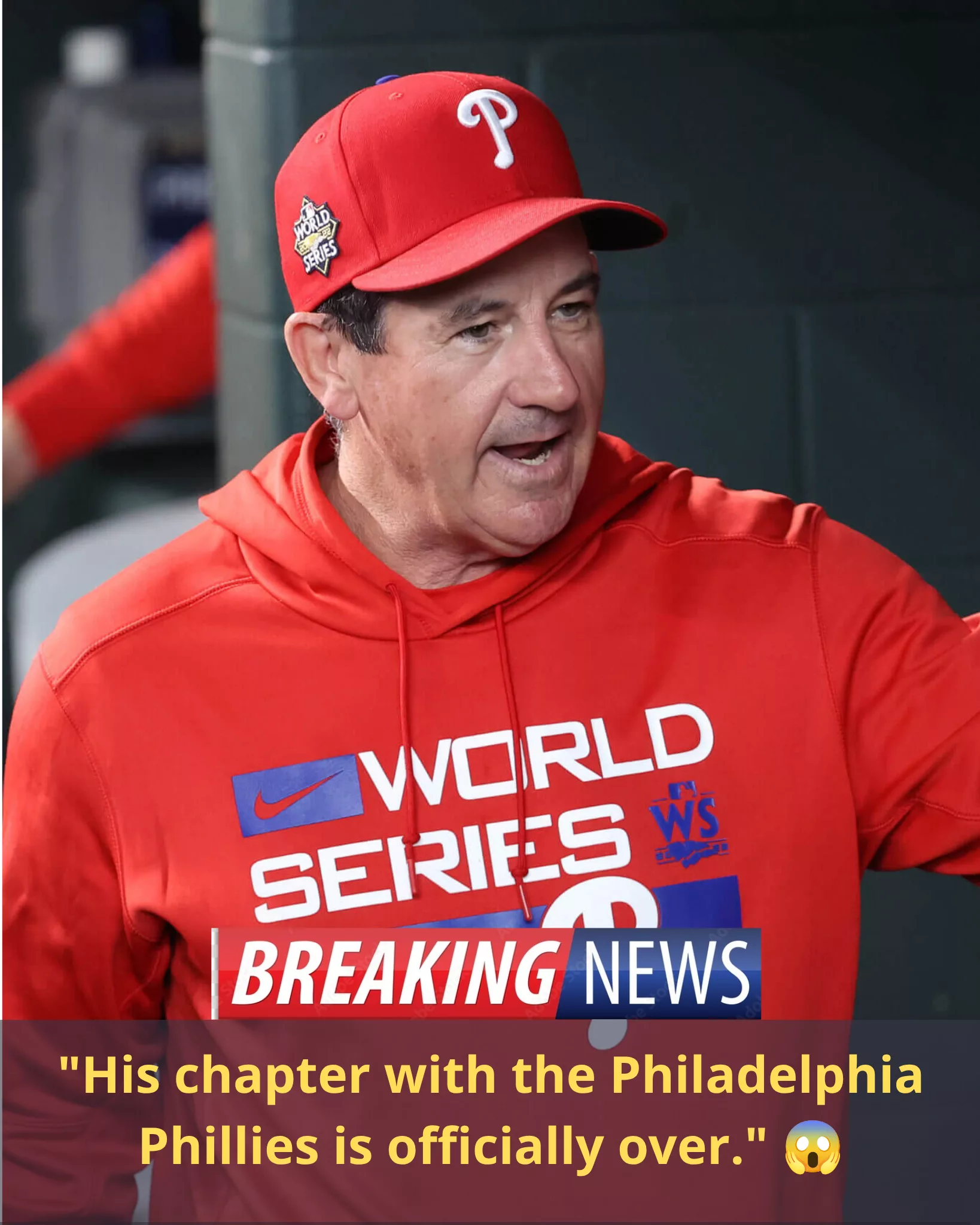 Cover Image for 🚨 BREAKING NEWS: “His chapter with the Philadelphia Phillies is officially over.” 😱