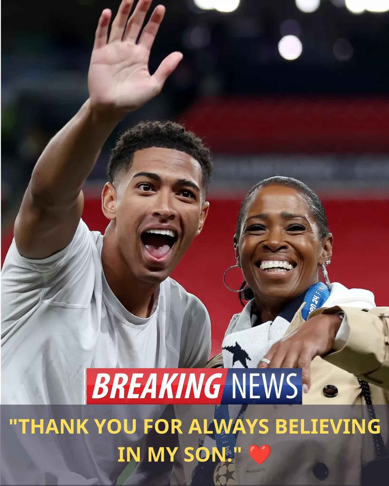 Cover Image for 🥹❤️ Sometimes, the most powerful words after a football match don’t come from a manager, a teammate, or even the player himself. Sometimes, they come from a mother.