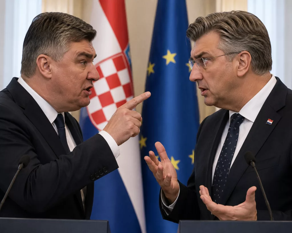 Cover Image for One Croatian politician has stated that the ongoing conflict between President Zoran Milanović and Prime Minister Andrej Plenković is damaging Croatia’s reputation and could result in the world not taking Croatia particularly seriously.