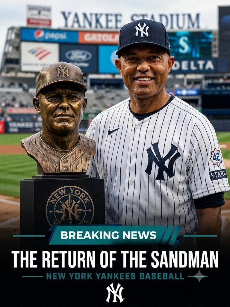 Cover Image for 🔥 HE’S COMING HOME: MARIANO RIVERA REPORTEDLY SET TO RETURN TO THE NEW YORK YANKEES IN A NEW ROLE