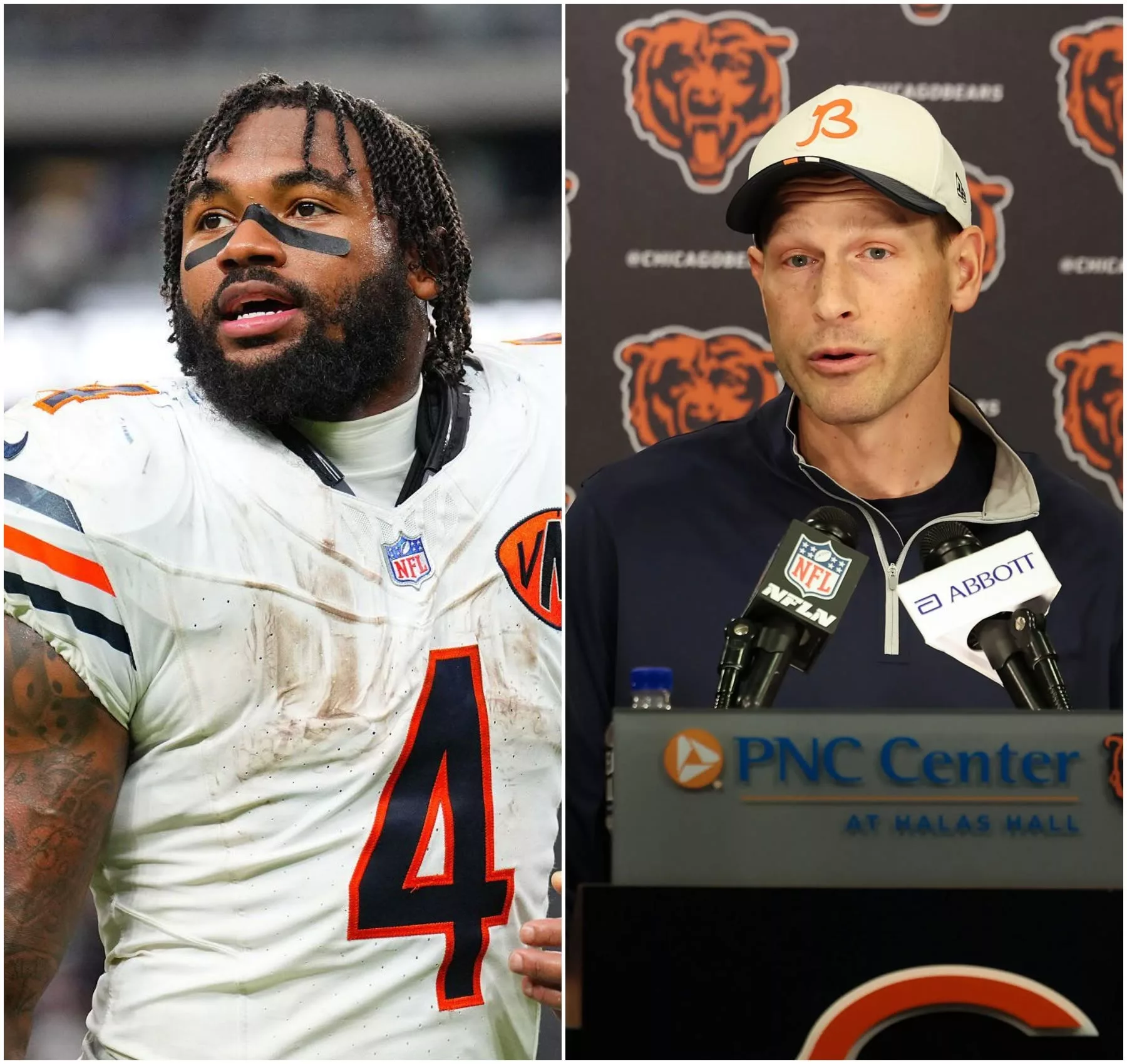 Cover Image for 🚨 BOMBSHELL NEWS: Following an extraordinary closed-door meeting that stretched for more than two intense hours, Chicago Bears senior leadership and key football operations executives reportedly remained locked in discussions as tensions inside the organization reached a boiling point. Sources describe the atmosphere behind those doors as “extremely tense,” with conversations becoming increasingly serious as the meeting dragged on.