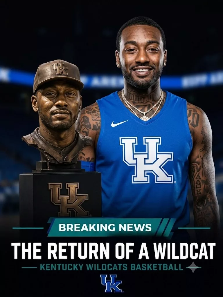 Cover Image for 🔥 HE’S COMING HOME: JOHN WALL AND THE KENTUCKY WILDCATS — A LEGENDARY CONNECTION READY FOR A NEW CHAPTER