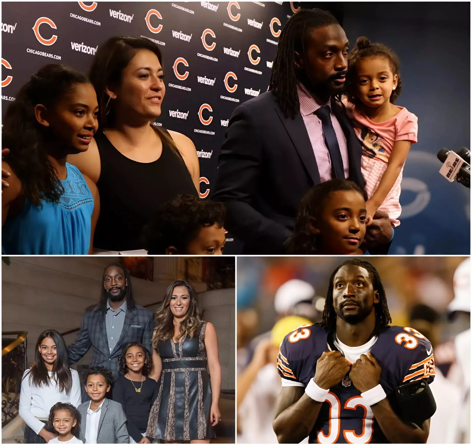 Cover Image for 🚨 BREAKING 45 MINS AGO: Chicago Bears legend Charles Tillman and his family have just delivered a massive bombshell announcement, sending shockwaves throughout the entire football world.. 🏈🔥